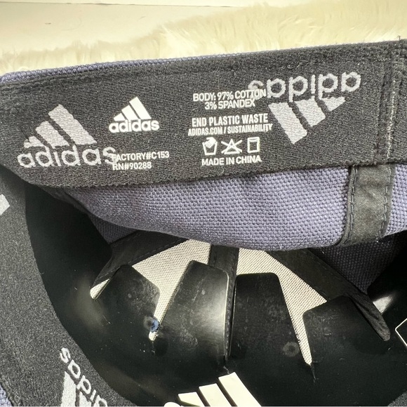 ADIDAS MEN'S PRODUCER II STRETCH FIT BALL CAP in Blue - S/M NWT - Picture 8 of 8